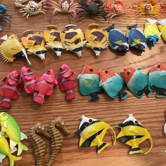 Lot of 100 ocean fish - Picture 4 of 7